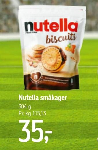 Føtex Nutella småkager tilbud