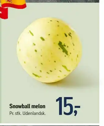 Føtex Snowball melon tilbud
