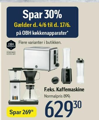 Føtex Kaffemaskine tilbud