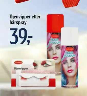 Føtex Øjenvipper eller hårspray tilbud