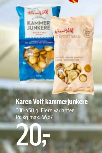 Karen Volf kammerjunkere