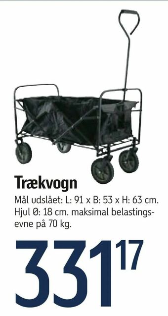 Føtex Trækvogn tilbud