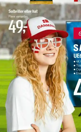 Solbriller eller hat
