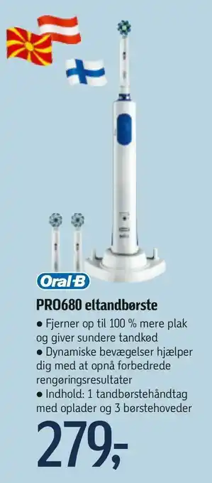 Føtex PRO680 eltandbørste tilbud