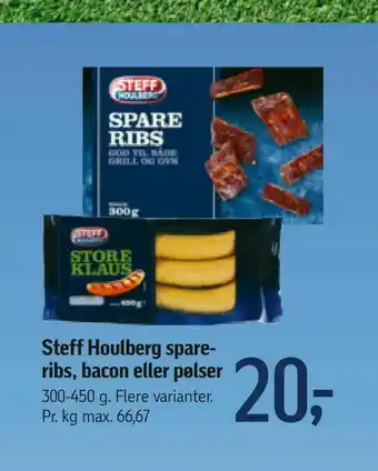 Føtex Steff Houlberg spareribs, bacon eller pølser tilbud