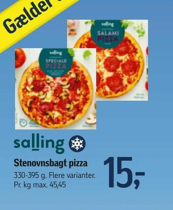 Føtex Stenovnsbagt pizza tilbud