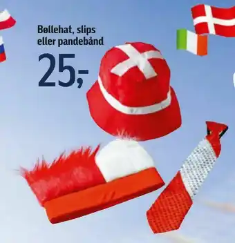 Føtex Bøllehat, slips eller pandebånd tilbud