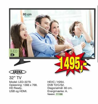 Harald Nyborg 32" tv tilbud
