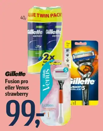 Føtex Fusion pro eller Venus strawberry tilbud