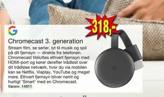 Harald Nyborg Chromecast 3. generation tilbud