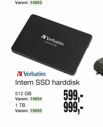 Harald Nyborg Intern SSD harddisk tilbud