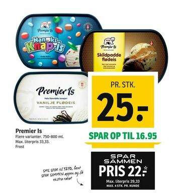 SPAR Premier Is tilbud