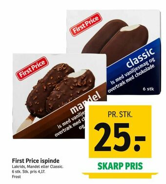 SPAR First Price ispinde tilbud