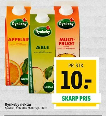 SPAR Rynkeby nektar tilbud