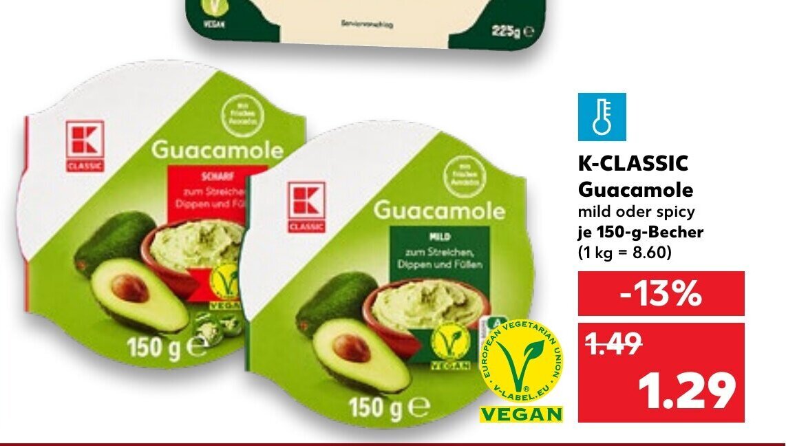 KClassic Guacamole tilbud hos Kaufland