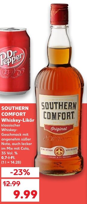 Kaufland DE Southern Comfort Whiskey-Likör tilbud