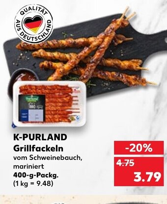 Kaufland K-Purland Grillfackeln tilbud