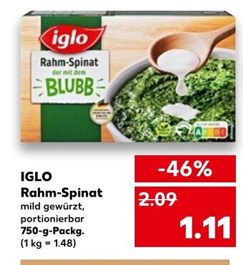Iglo Rahm-Spinat