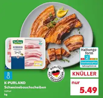 Kaufland K-Purland Schweinbauchsheiben tilbud