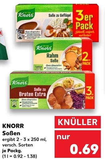 Kaufland DE Knorr Soben tilbud