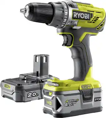 Davidsen RYOBI BORE-/SKRUEMASKINE 18V (TTI TECHTRONIC INDUSTRIES NORDIC) tilbud