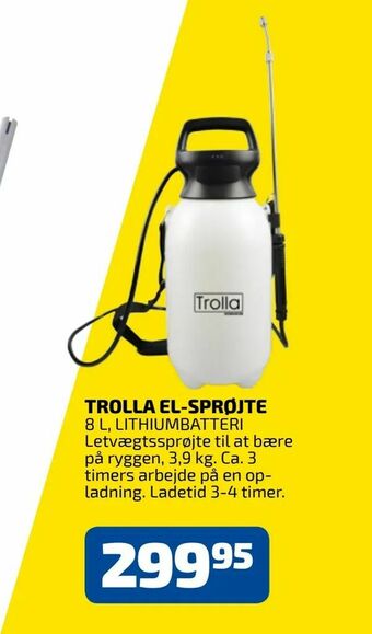 Davidsen Trolla el-sprøjte tilbud