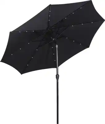 Davidsen Parasol Solar/LED Ø 3 m (SCHOU COMPANY A/S - USD INCL. MOMS) tilbud