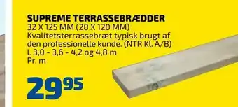 Davidsen Supreme terrassebrædder tilbud