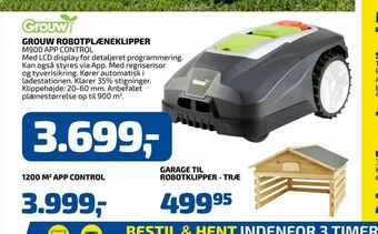 Davidsen Grouw robotplæneklipper tilbud