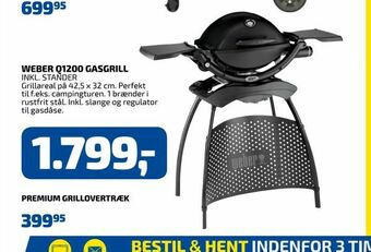 Davidsen Weber q1200 gasgrill tilbud