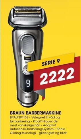 Braun barbermaskine