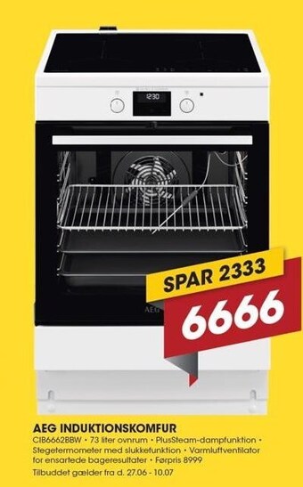 Punkt1 AEG Induktionskomfur tilbud