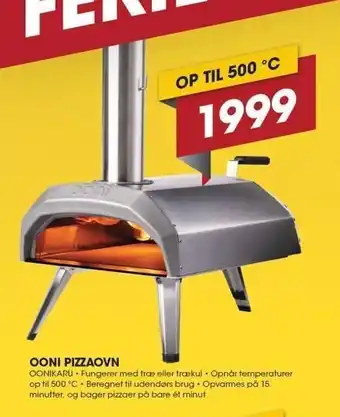 Punkt1 Ooni pizzaovn tilbud