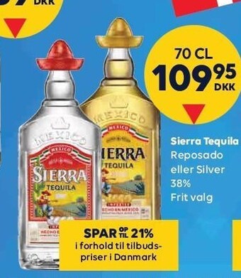 BorderShop Sierra Tequila tilbud