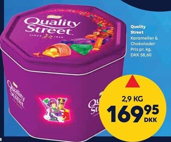 BorderShop Quality Street tilbud