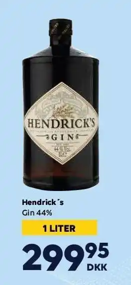 BorderShop Hendrick´s 1L tilbud