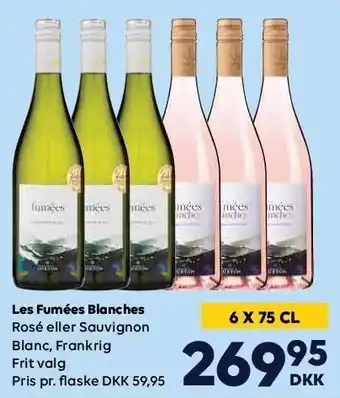 BorderShop Les fumées blanches 6 fl. tilbud