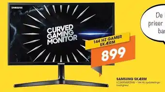 Samsung skærm