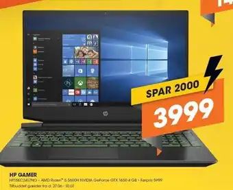 Expert HP gamer tilbud