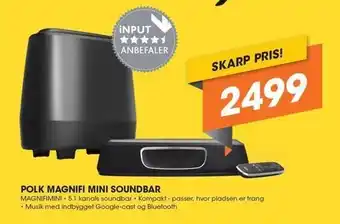 Expert Polk magnifi mini soundbar tilbud