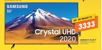 Samsung 55" 4K LED TV