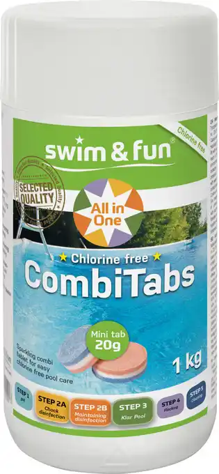 Davidsen Combitabs 20 g (SWIM & FUN SCANDINAVIA APS) tilbud