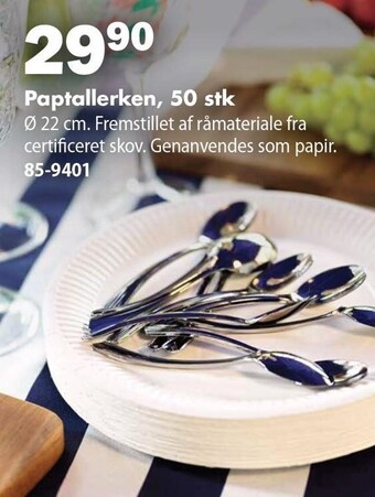 Paptallerken