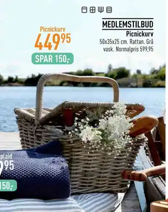 Imerco Picnickurv tilbud