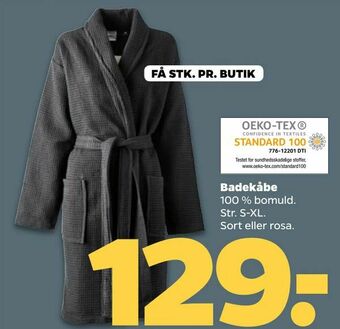 Netto Badekåbe tilbud