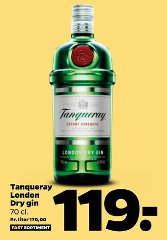 Netto Tanqueray London Dry gin tilbud