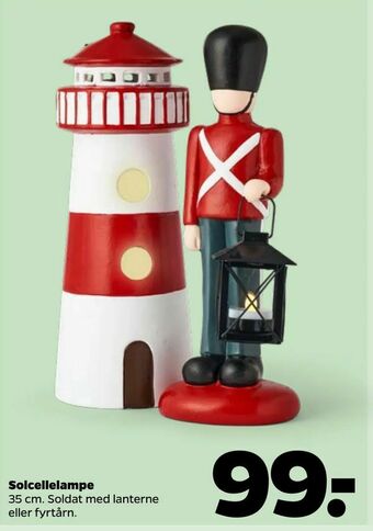 Netto Solcellelampe tilbud