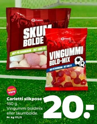 Netto Carletti slikpose tilbud
