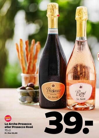 Netto Le Arche Prosecco eller Prosecco Rosé tilbud