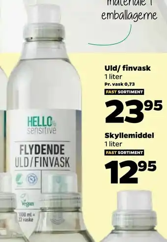 Netto Uld/ finvask tilbud